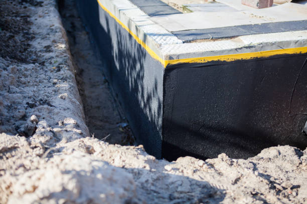 Residential Basement Waterproofing installation at a Arlington, KS home by SJ Waterproofing Pros